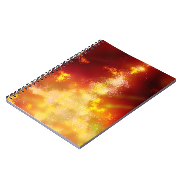 Carnet Night Sky Flame (Côté gauche)