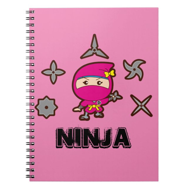 Carnet Ninja Girl (Devant)