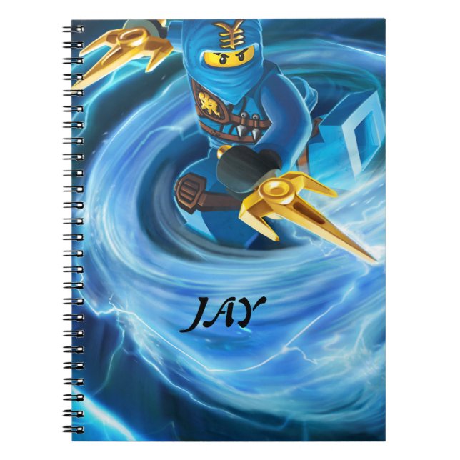 Carnet Ninjago Jay (Devant)