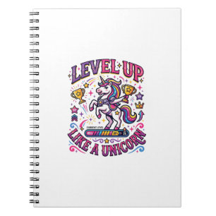 Carnet Niveau de licorne monte comme une licorne publicit