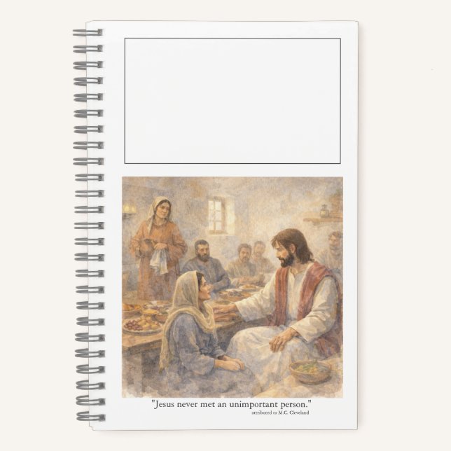 Carnet No unimportant person (Recto)