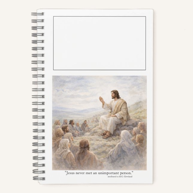 Carnet No unimportant person (Recto)