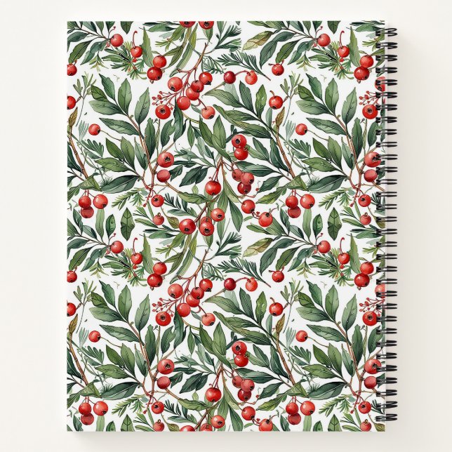 Carnet Noël aux Redberry (Dos)