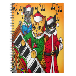 Carnet Noël Carol Cats
