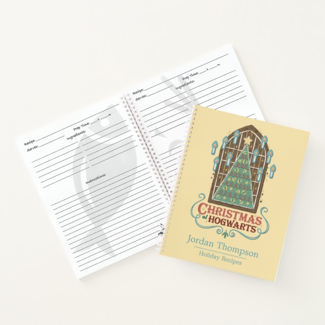 Carnet Noël chez HOGWARTS™ - Graphique de cookies (Intérieur)