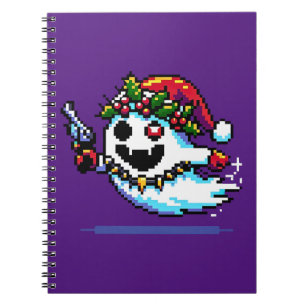 Carnet Noel de Fantôme de Punk - Vacances d'Art Pixel Edg