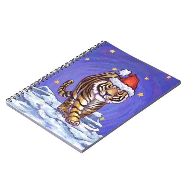 Carnet Noël du tigre (Côté gauche)