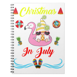 Carnet Noël Gnomes En Juillet