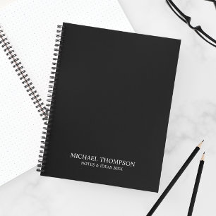 Carnet Noir et blanc professionnel