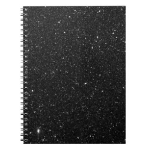 Carnet Noir pailleté brillant scintillant