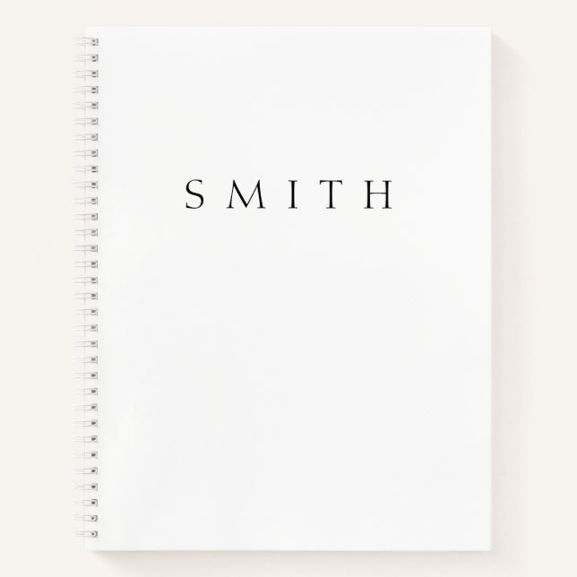 Carnet Nom classique (ou mot) (Devant)