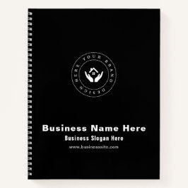 Carnet Nom de couleur minimaliste simple | Logo et texte 