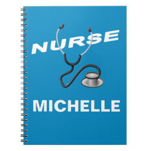 Carnet Nom fait sur commande d'infirmière