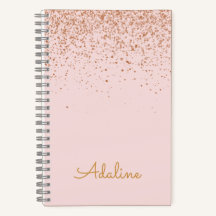 Nom personnalisé avec monogramme et paillettes dor