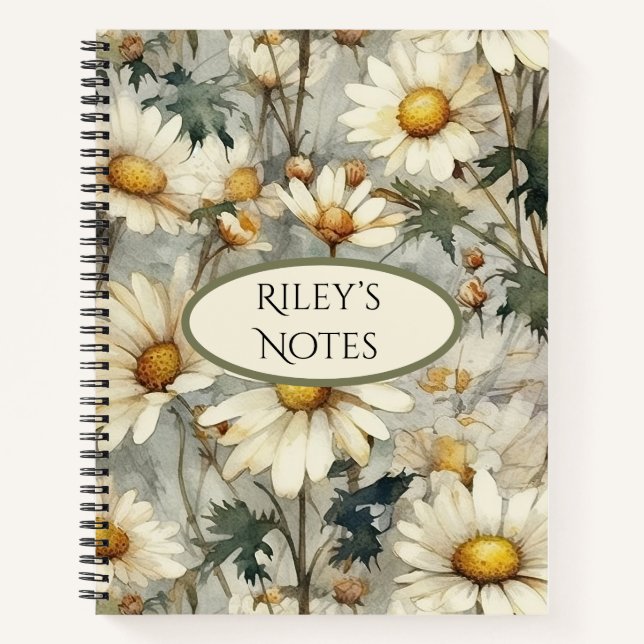 Carnet Nom personnalisé, Journal Nom personnalisé (Devant)
