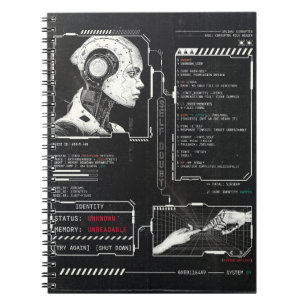 Carnet Non reconnu - Techno-Brutalist Streetwear Design