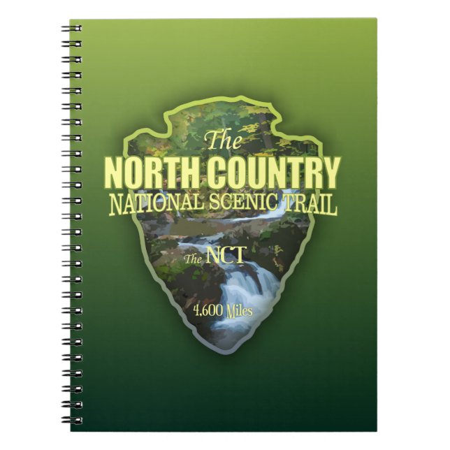 Carnet North Country Trail (flèche) (Devant)