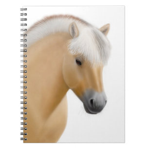 Carnet norvégien amical de cheval de fjord
