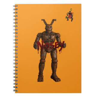 Carnet Nosey The Robot Spiral Photo