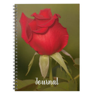 Carnet Nostalgic Red Rose Journal
