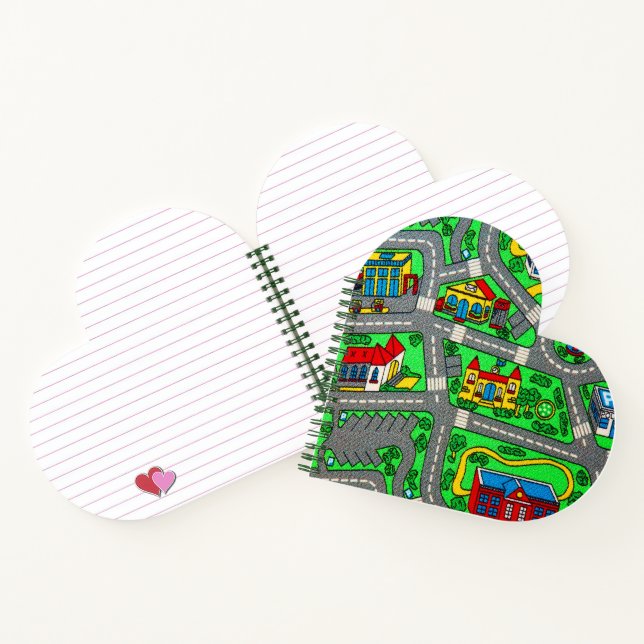 Carnet nostalgie des années 90, Moquette de piste Voiture (Intérieur)