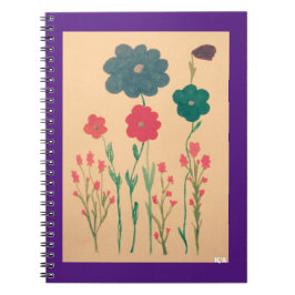 Carnet Nostalgie florale de style ancien