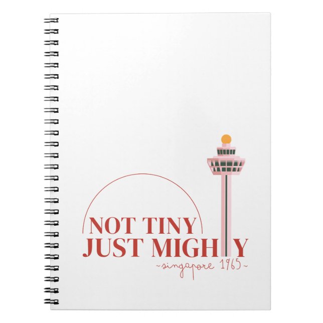Carnet Not Tiny Just Mighty Celebration  (Devant)