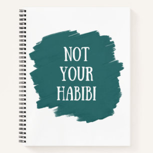 Carnet Not Your Habibi