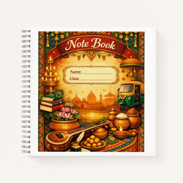 Carnet note book (Devant)