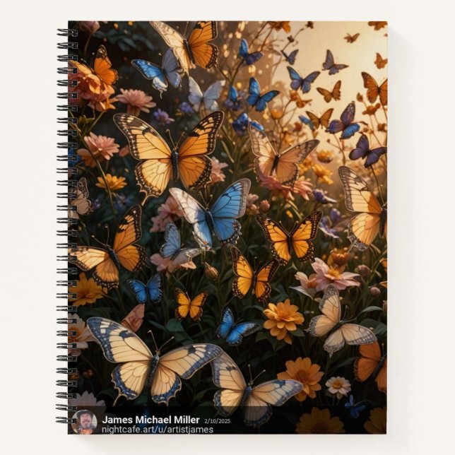 Carnet Note Book de James Michael Miller (Devant)