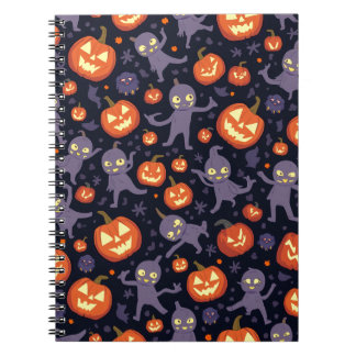 Carnet Note du Carré Motif Halloween