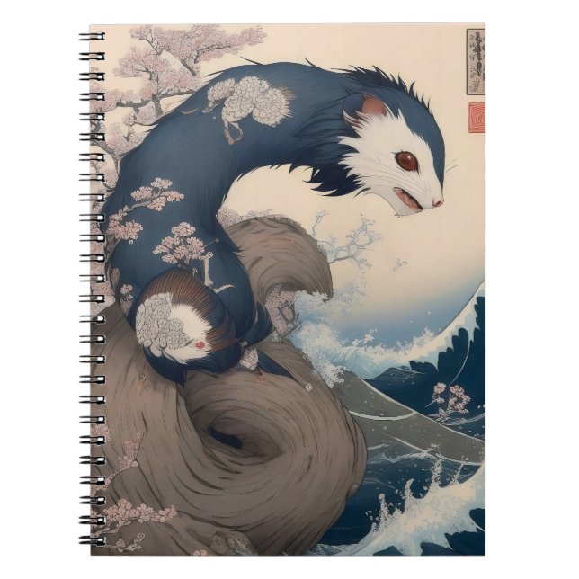 Carnet Notebook - Ferret - Japan (Devant)