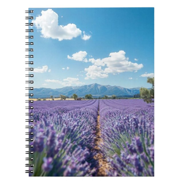 Carnet Notebook With A Outdoor Landscape With Mountains (Devant)