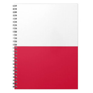 Carnet Notebook with Flag of Poland