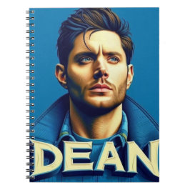 Carnet Notebooks Dean su fondo blu