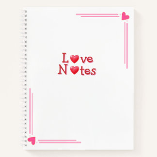 Carnet Notes d'amour 