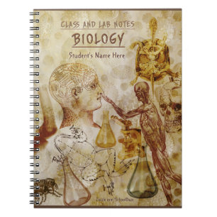 Carnet Notes de classe et de laboratoire - biologie