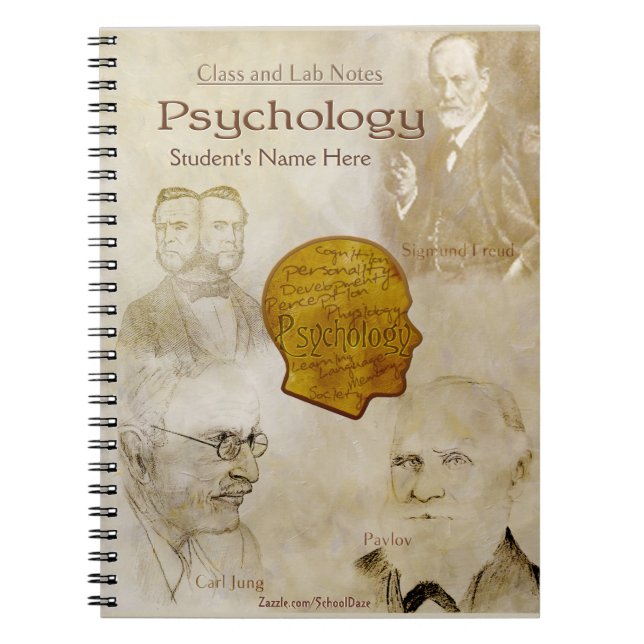 Carnet Notes de classe et de laboratoire - psychologie (Devant)