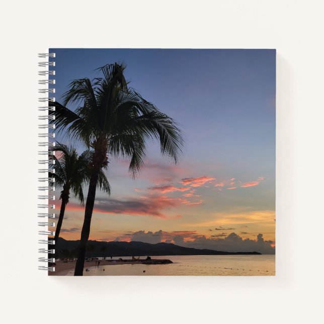 Carnet Notes de coucher de soleil : Essentials du quotidi (Devant)