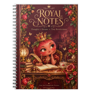 Carnet Notes de la Princesse Grenade Royale 🍎👑