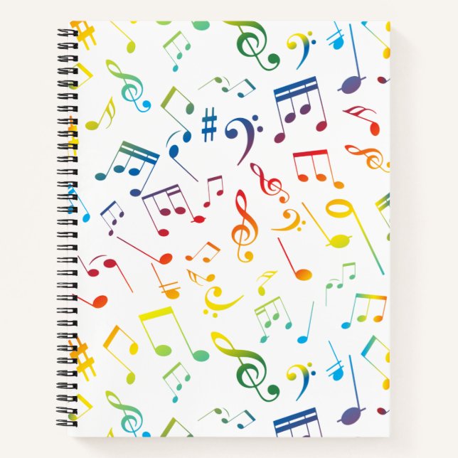 Carnet Notes de musique 4 (Devant)
