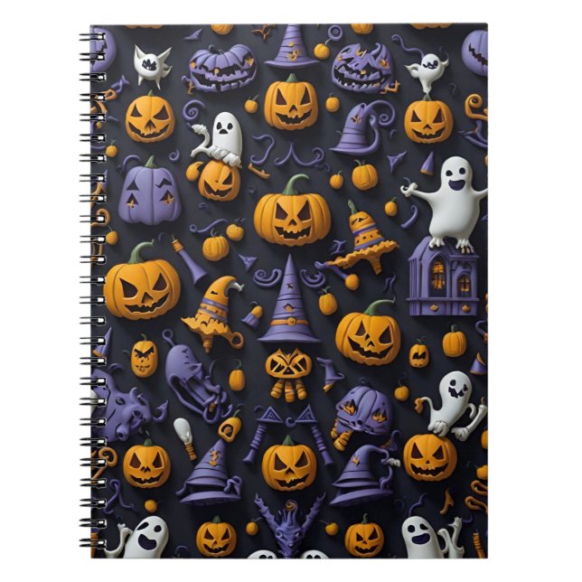 Carnet Notes d'Halloween (Devant)