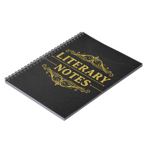 Carnet Notes littéraires - Dark Academia