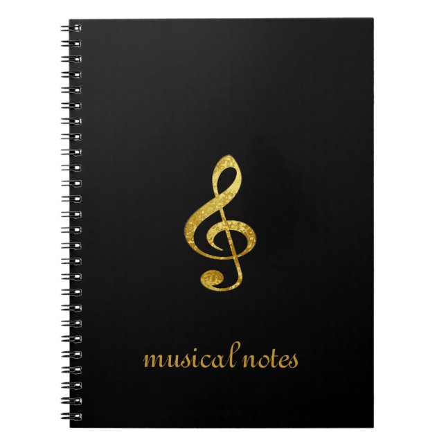 Carnet notes musicales (Devant)