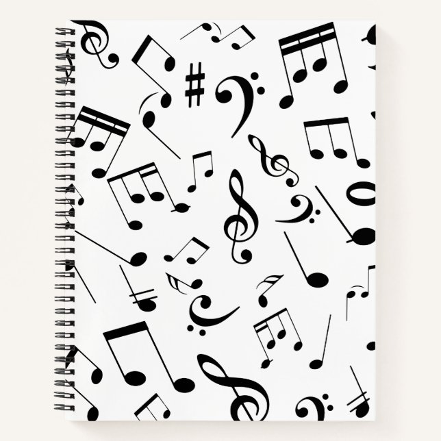 Carnet Notes musicales 3 (Devant)