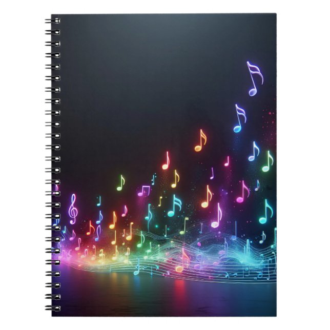 Carnet Notes musicales de Neon (Devant)