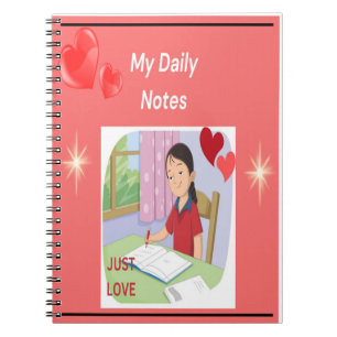 Carnet Notes quotidiennes et divertissement Clipart : Pho