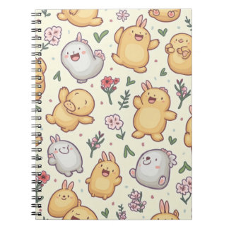 Carnet notes sur l'animal mignon