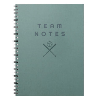 Carnet Notes sur le Baseball - pour les entraîneurs, les