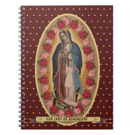 Carnet Notre Dame de Guadalupe Père Noël Maria Vierge esp
